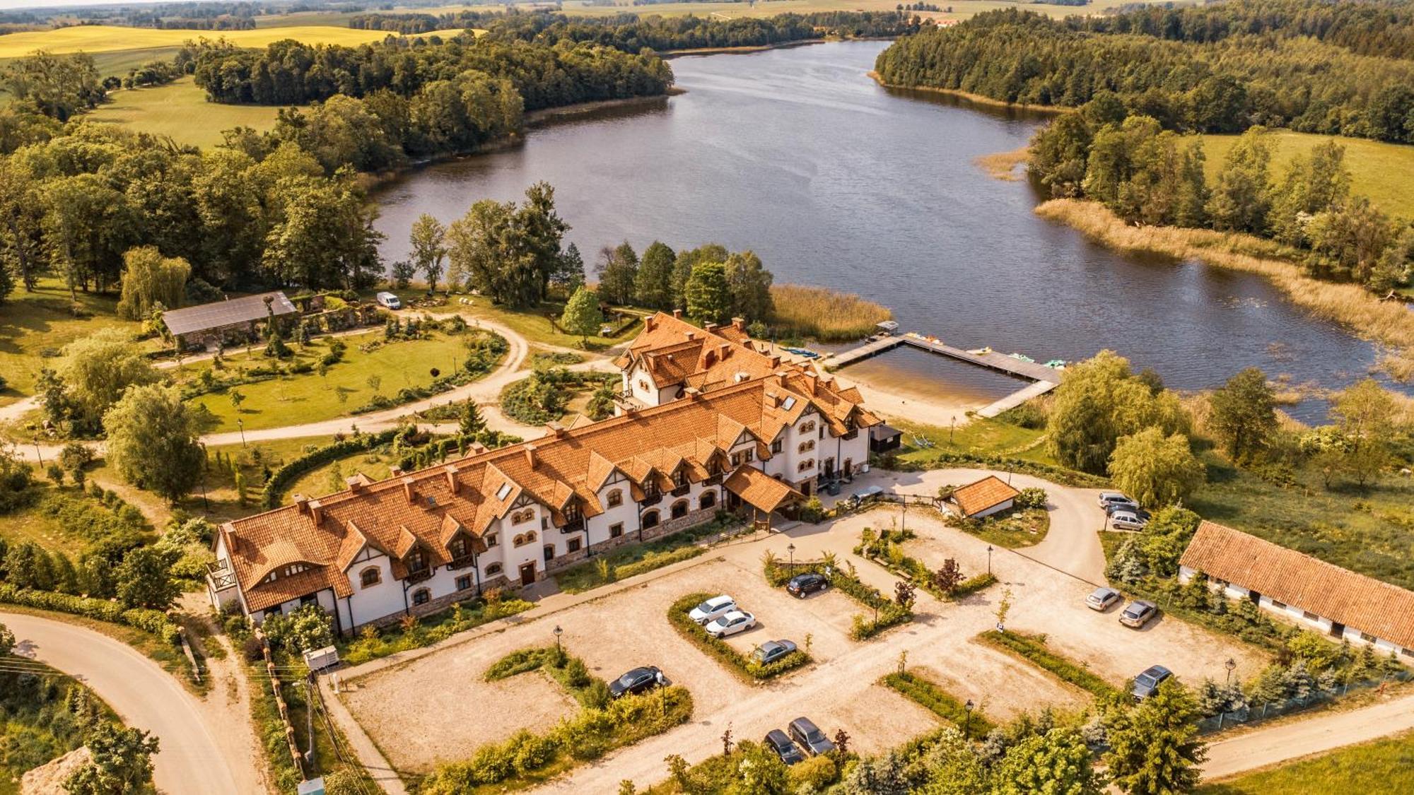Hotel Folwark Lekuk Łękuk Mały Exterior foto
