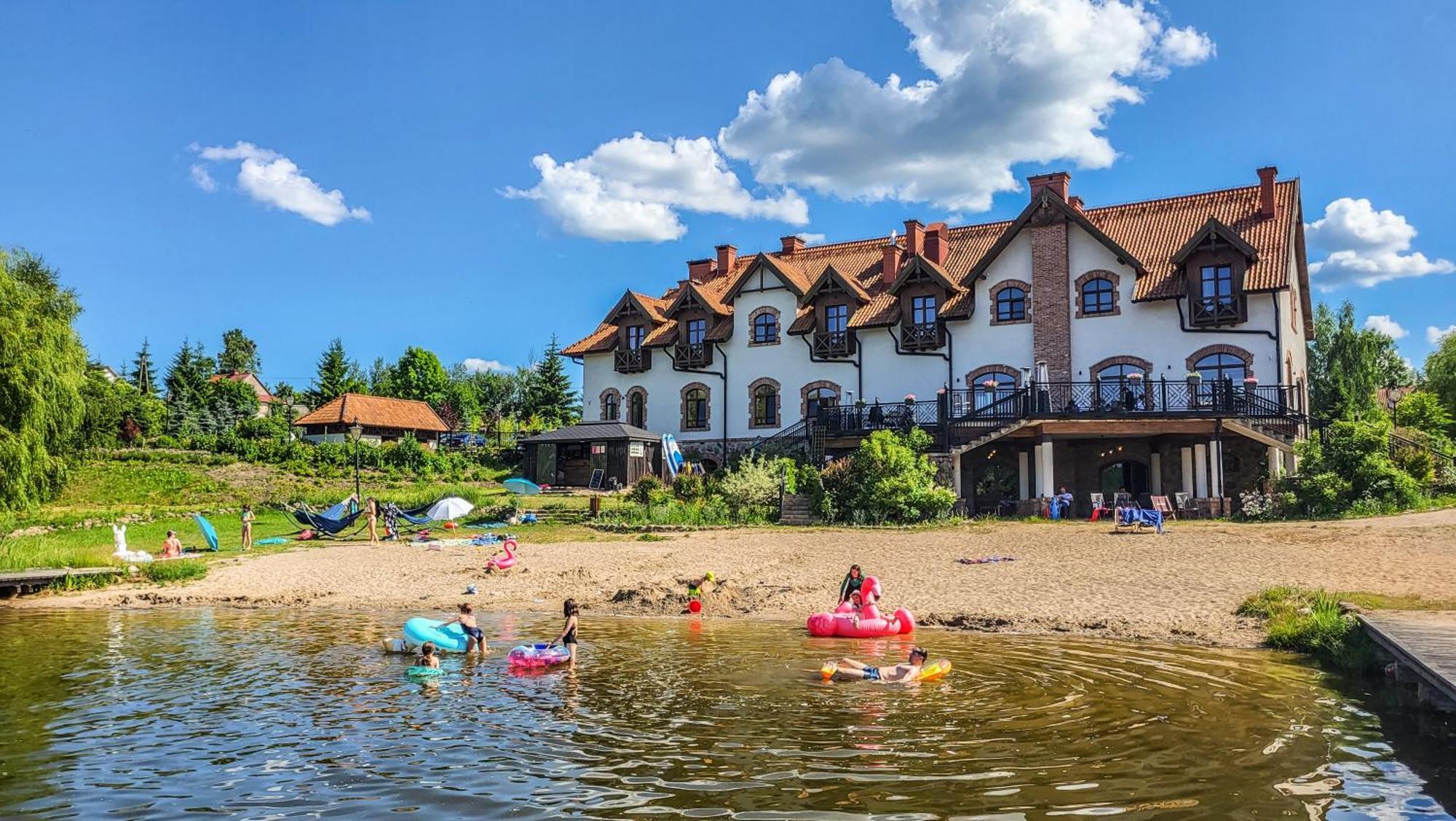 Hotel Folwark Lekuk Łękuk Mały Exterior foto